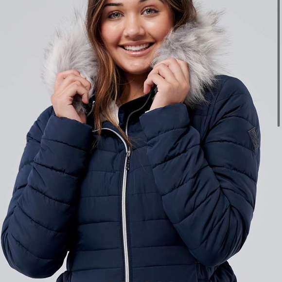 Sherpa lined puffer parka - Picture 2 of 12